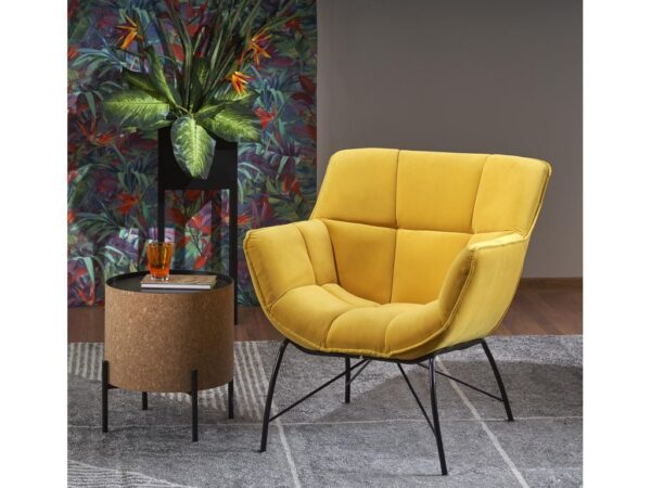 Poltrona BELTON - amarelo
