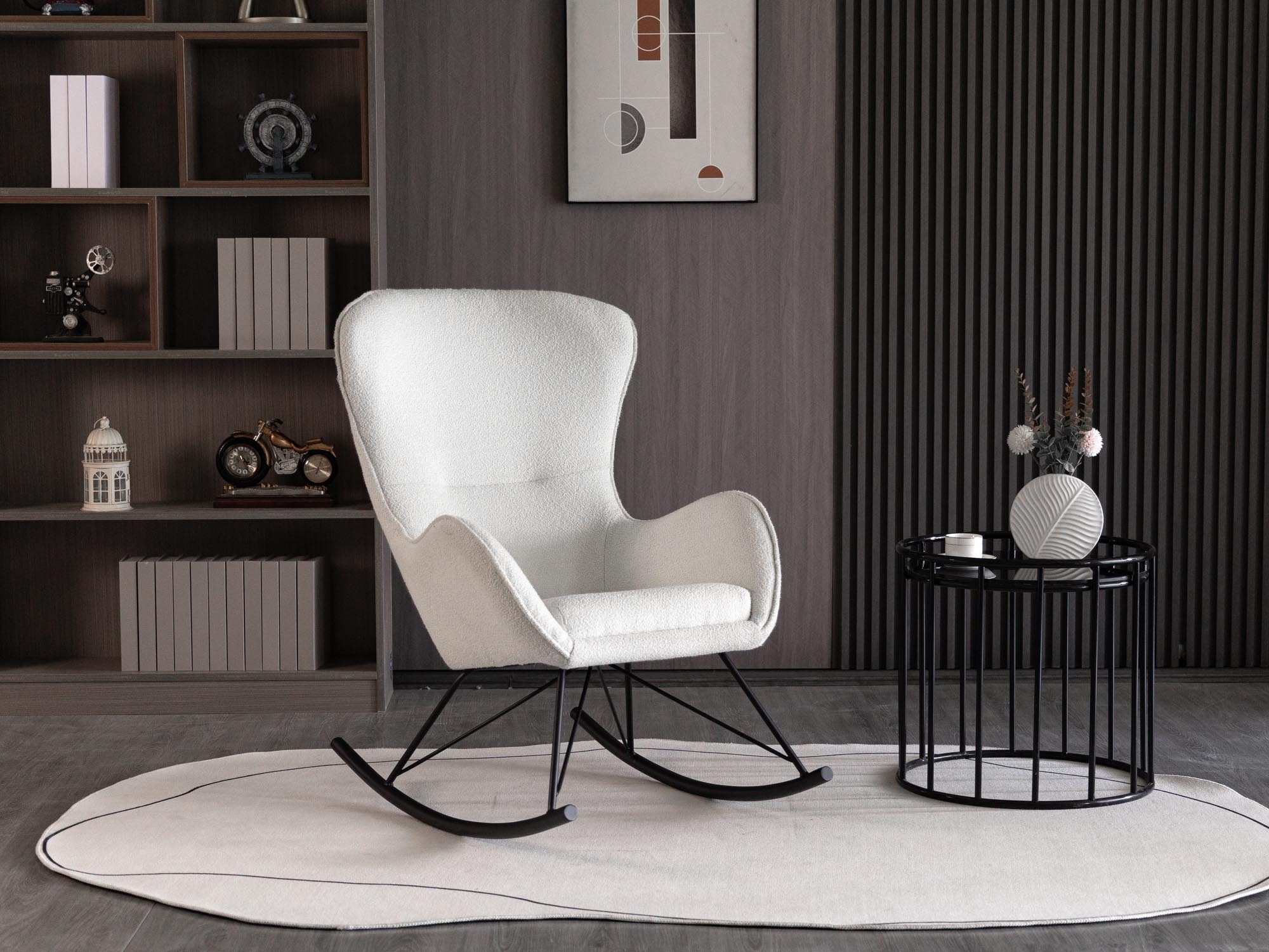 Poltrona LIBERTO 2 - branco - Image 5