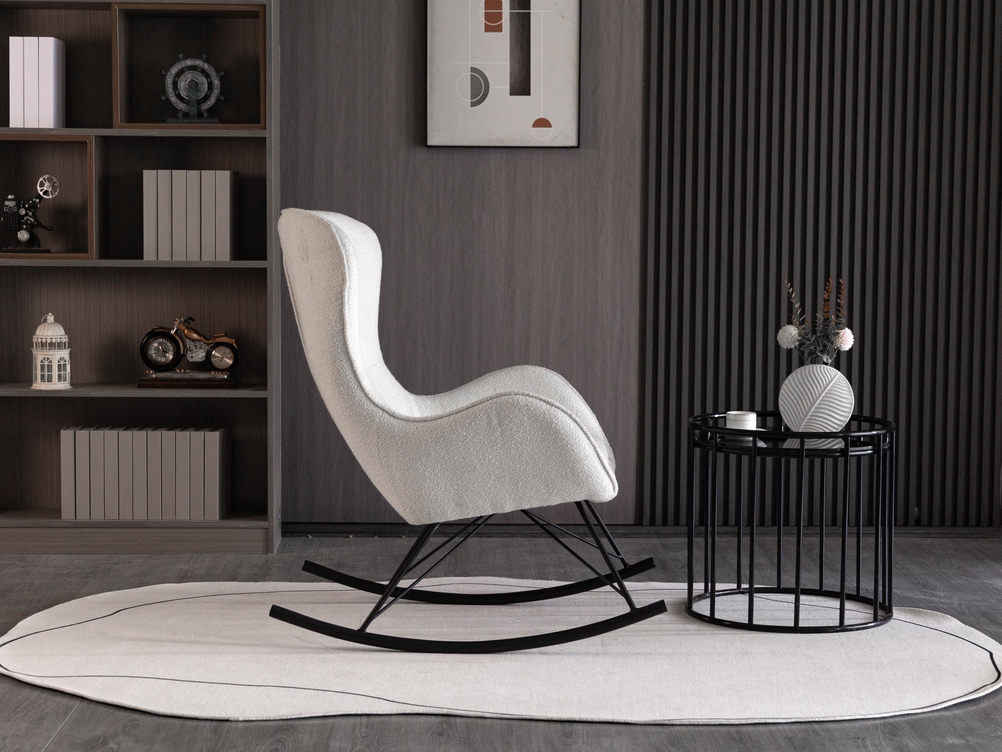 Poltrona LIBERTO 2 - branco - Image 7