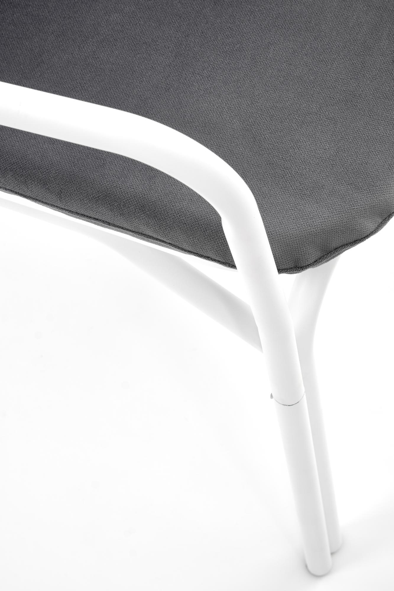Poltrona MELBY , branco / cinza - Image 10