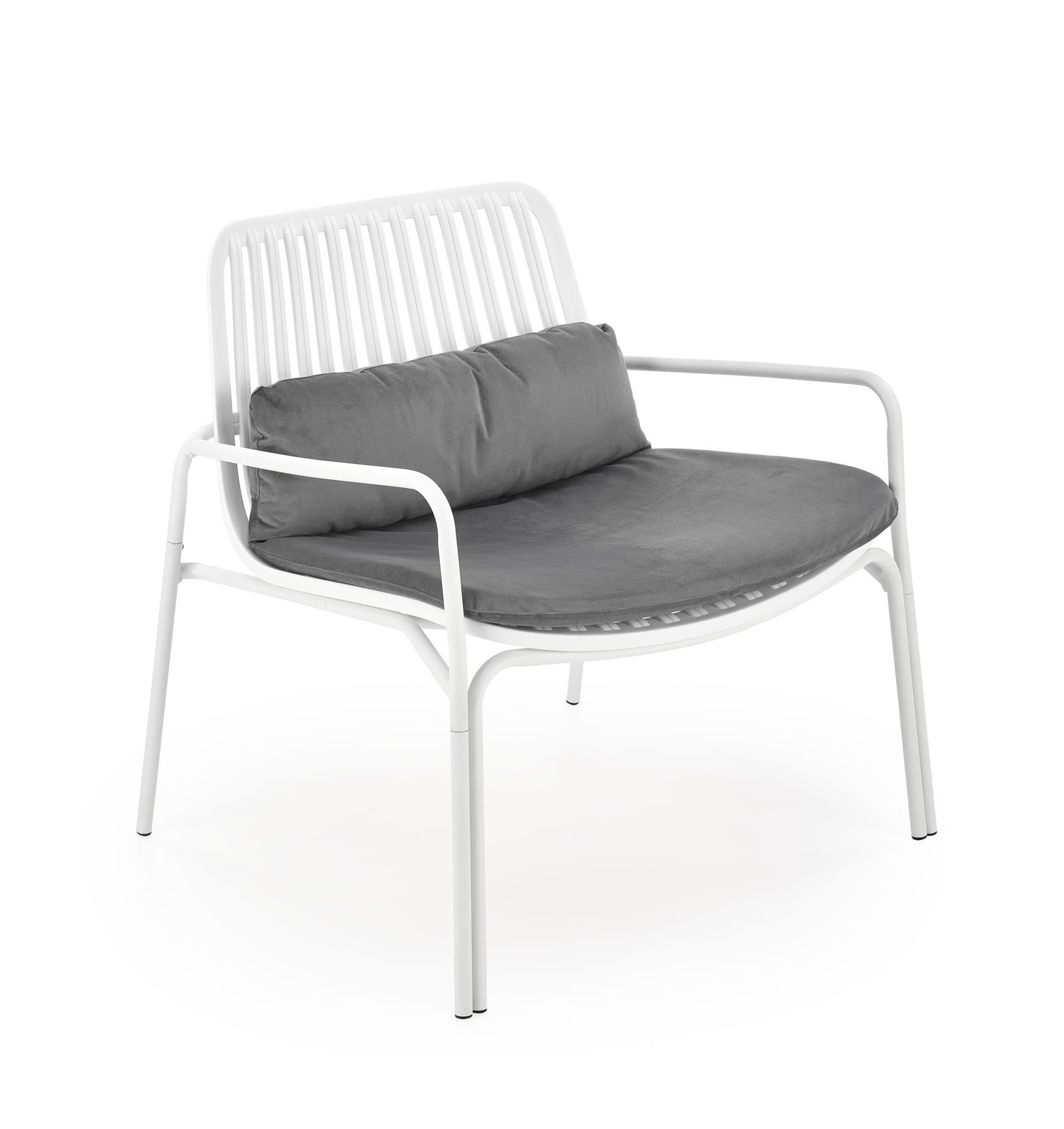 Poltrona MELBY , branco / cinza - Image 12