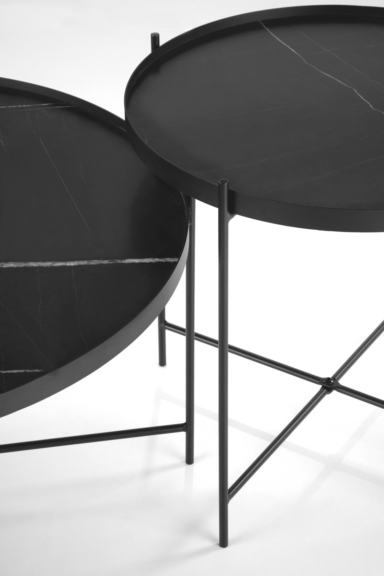 Mesa de Centro JULIETA - preto mármore / preto - Image 6