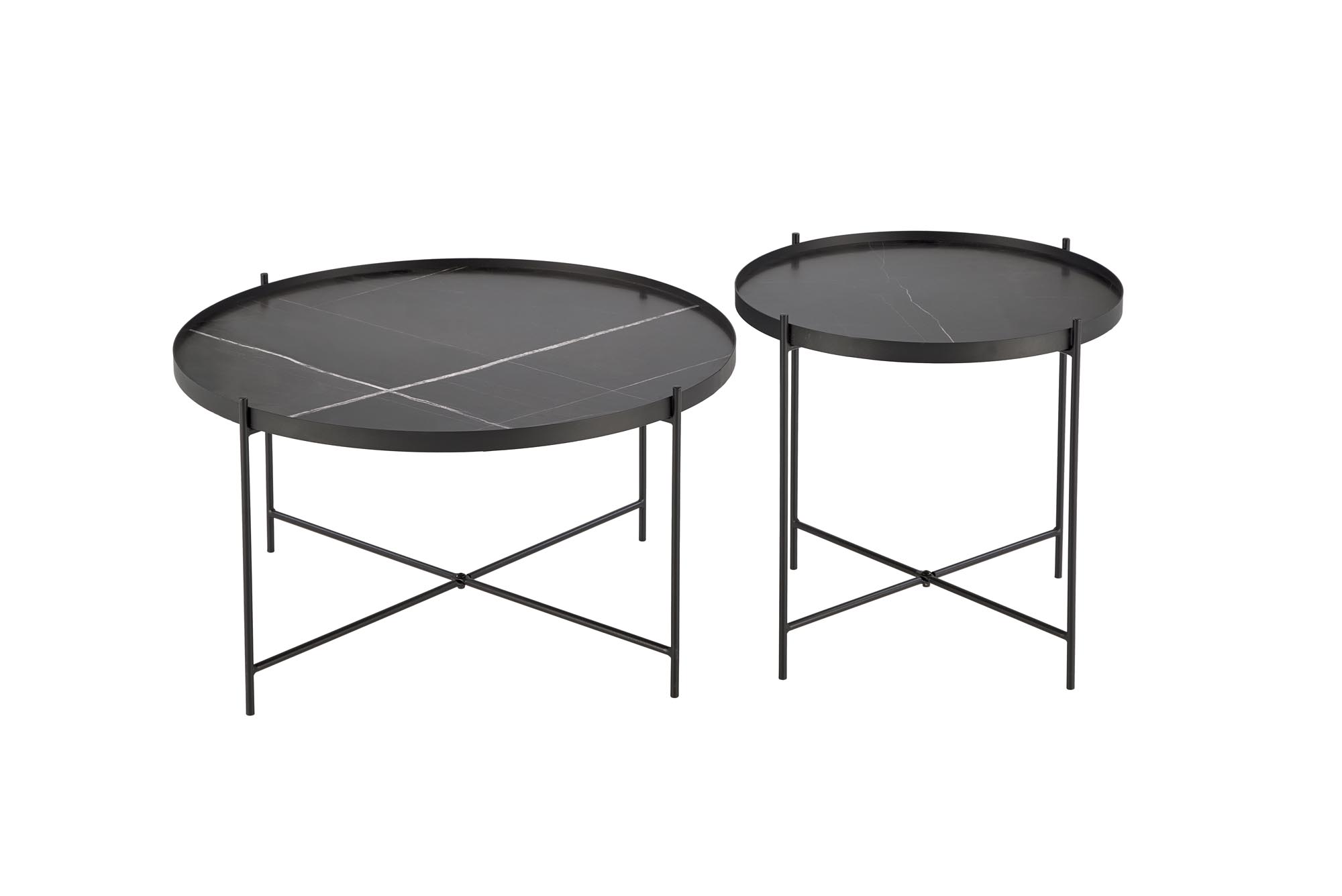 Mesa de Centro JULIETA - preto mármore / preto - Image 10
