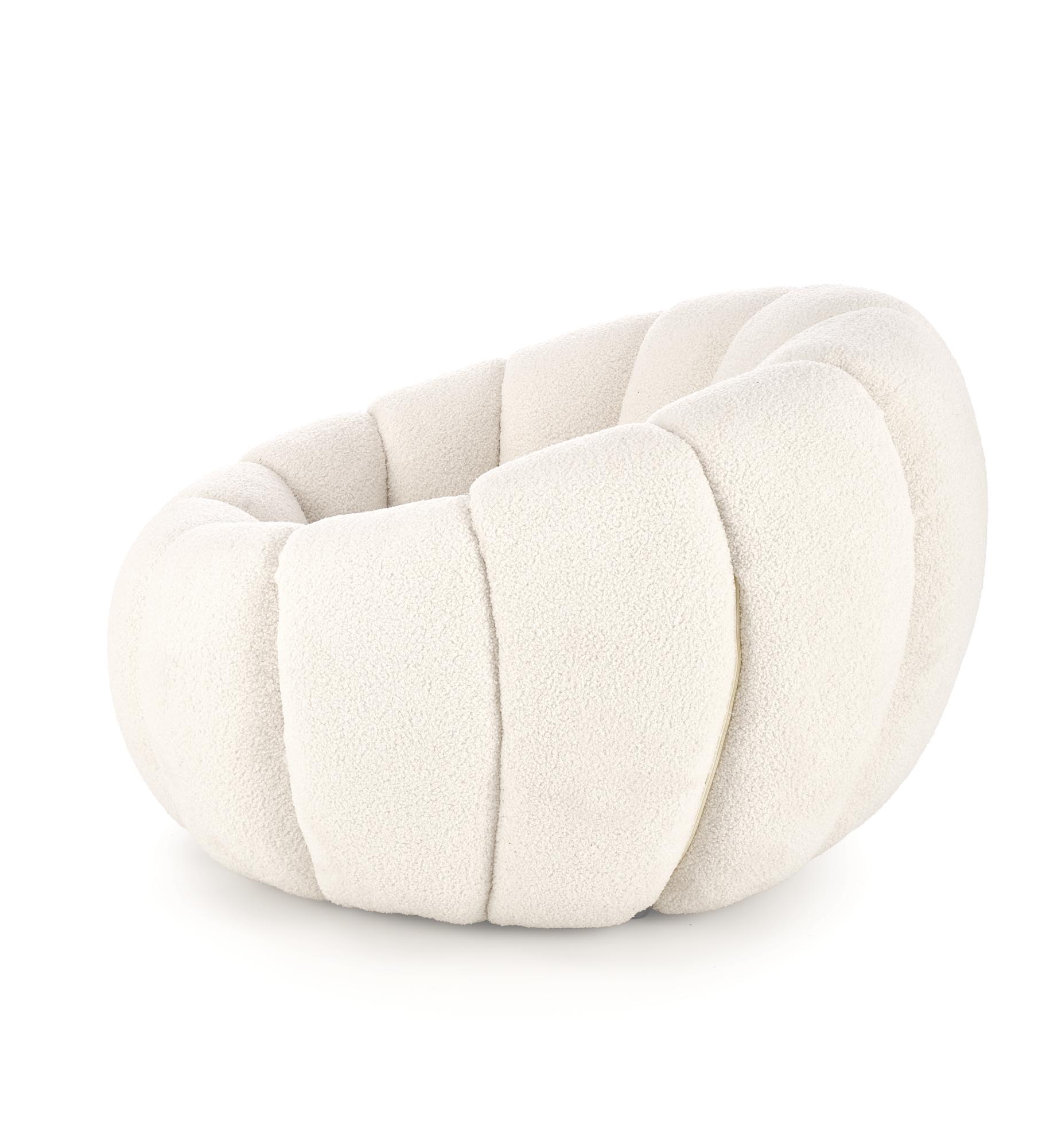 Poltrona GASPAR - creme - Image 4