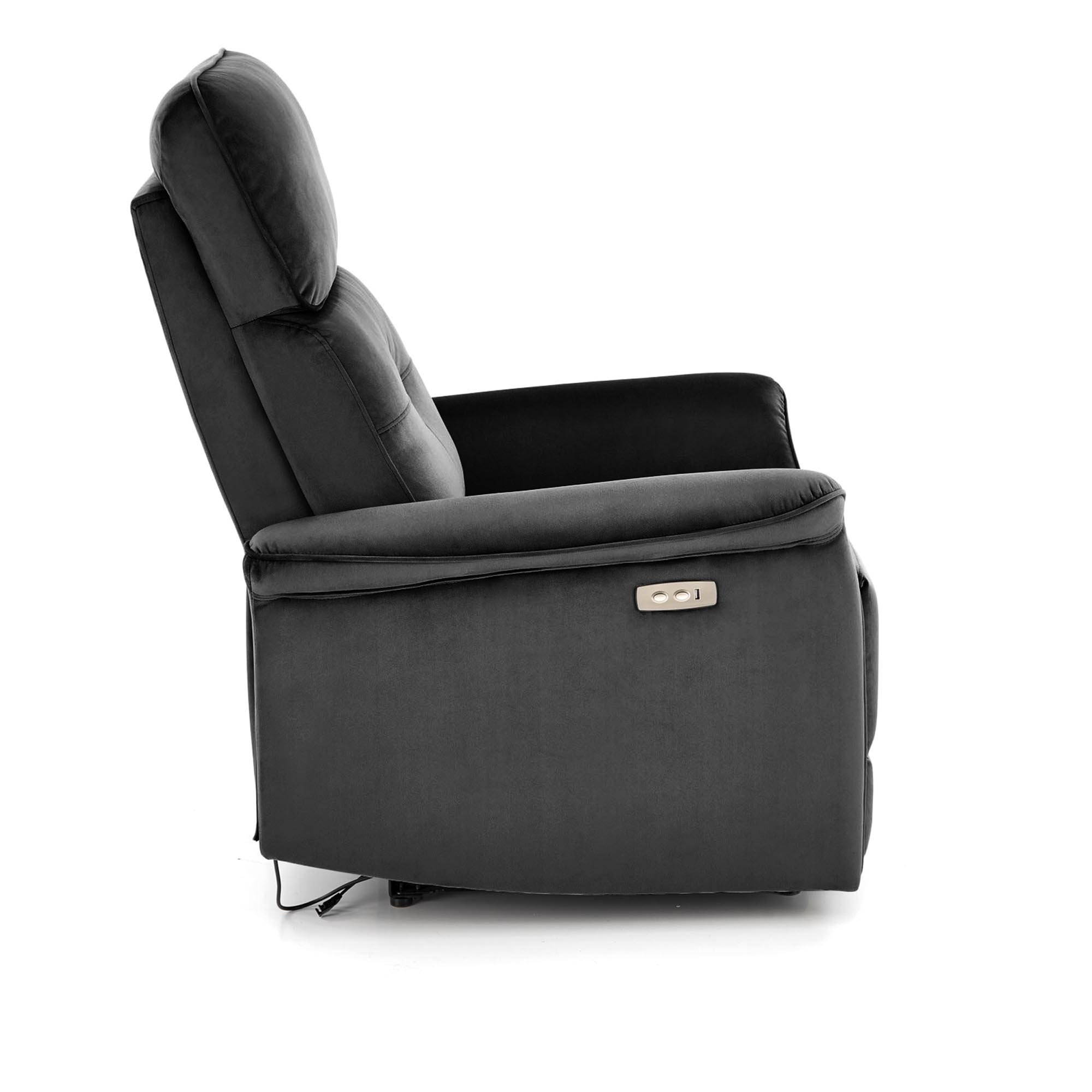 Poltrona SEMIR - preto - Image 7
