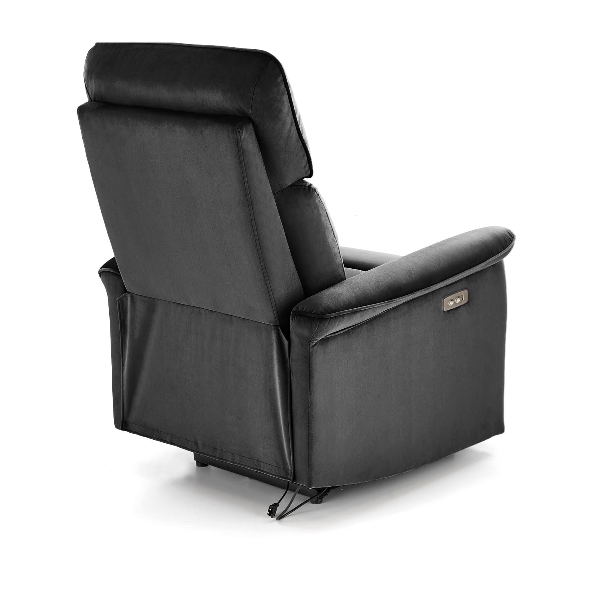 Poltrona SEMIR - preto - Image 9