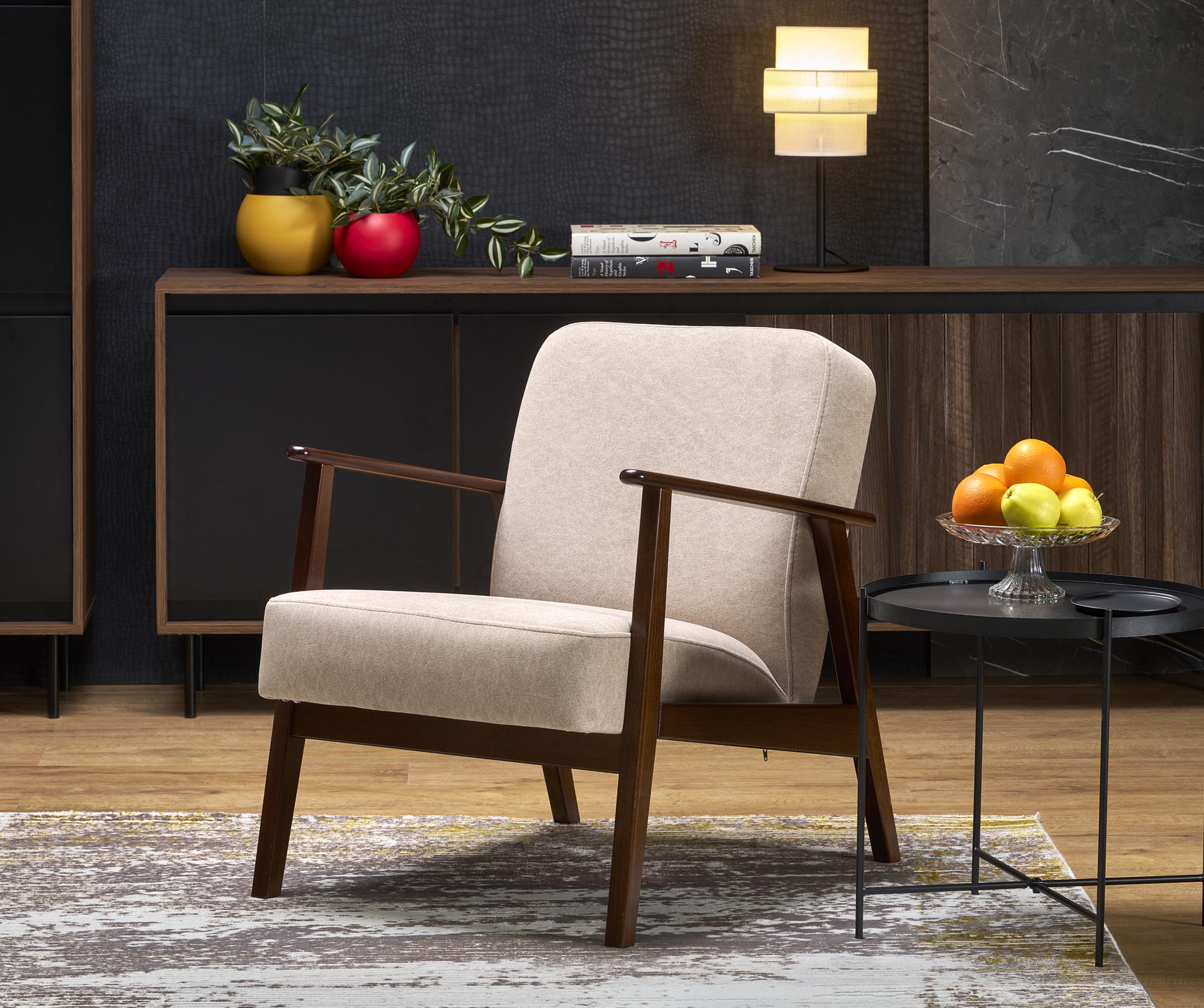 Poltrona MILANO 1S - bege - Image 3
