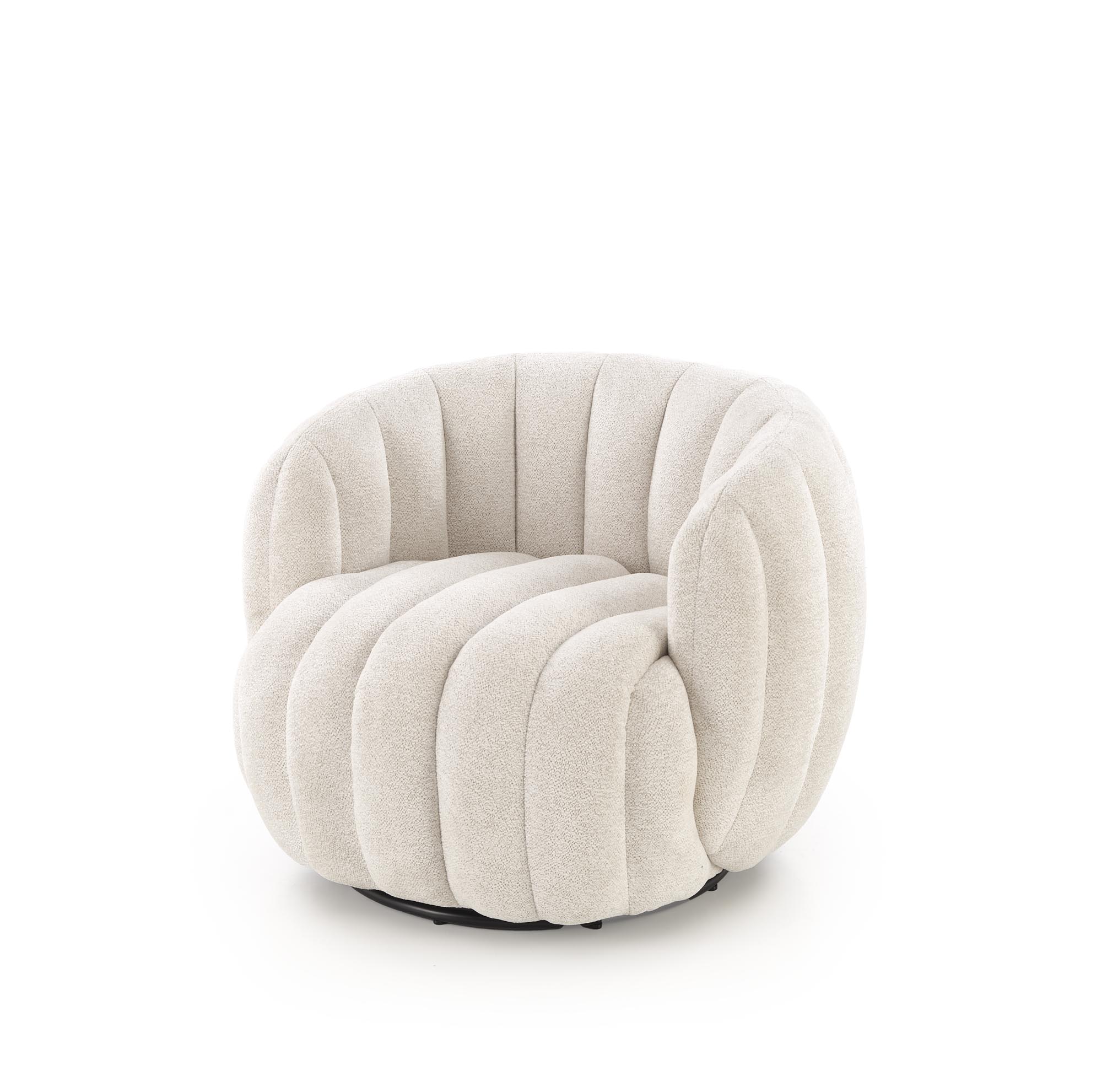 Poltrona FRASER - creme - Image 12