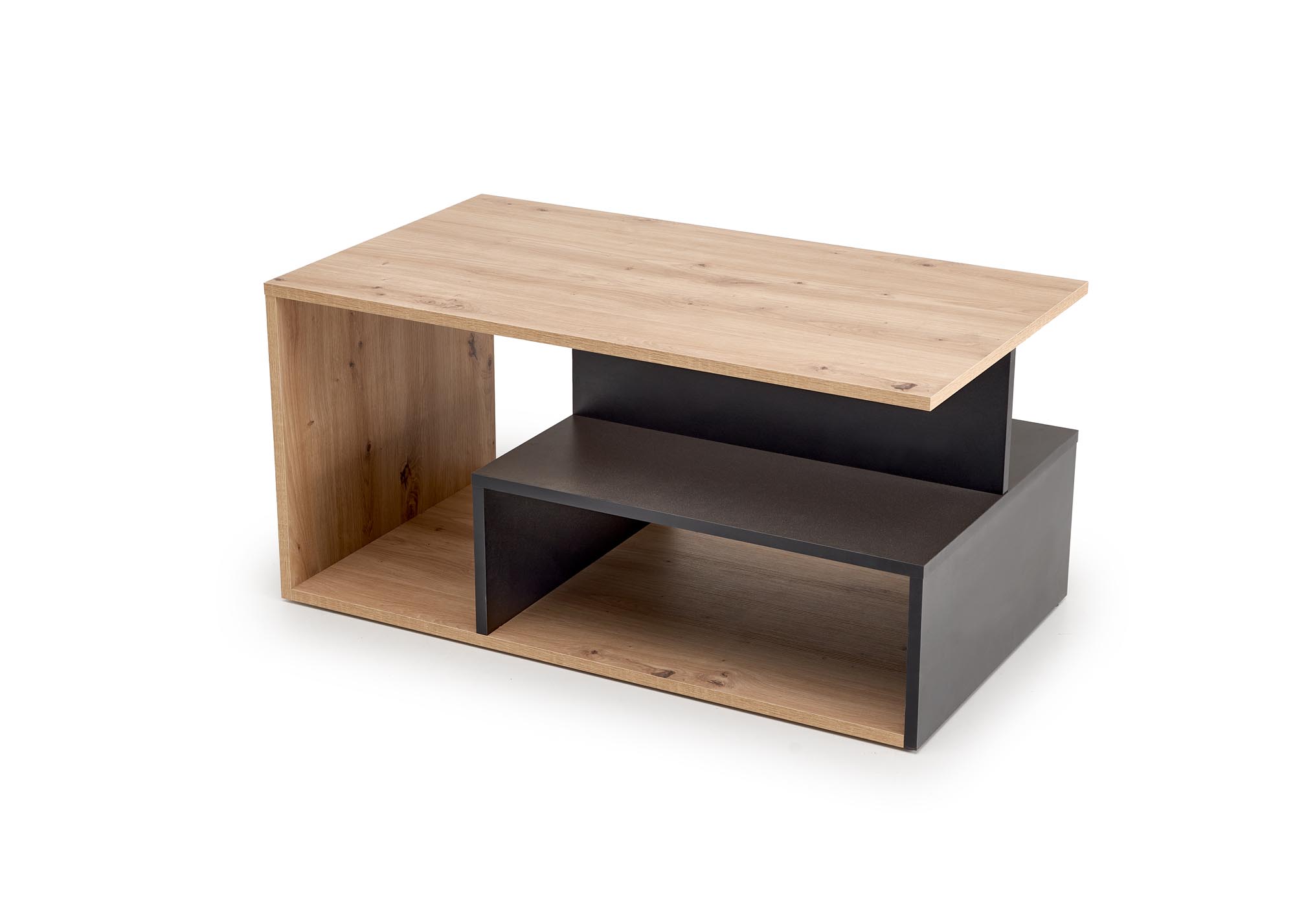 Mesa de Centro IVA - carvalho artisan / preto - Image 5