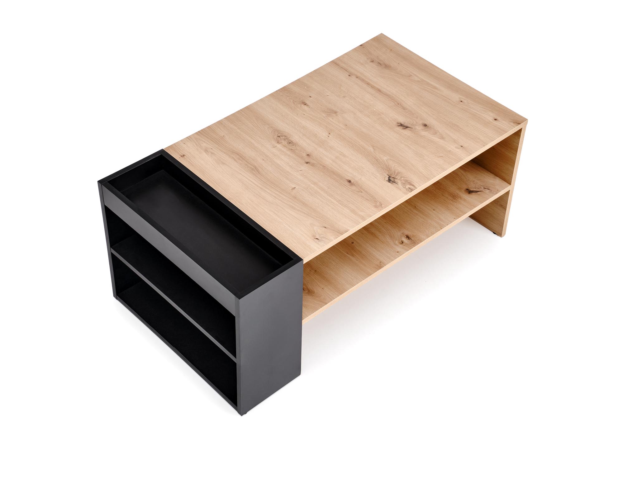 Mesa de Centro MURCIA - carvalho artisan / preto - Image 3