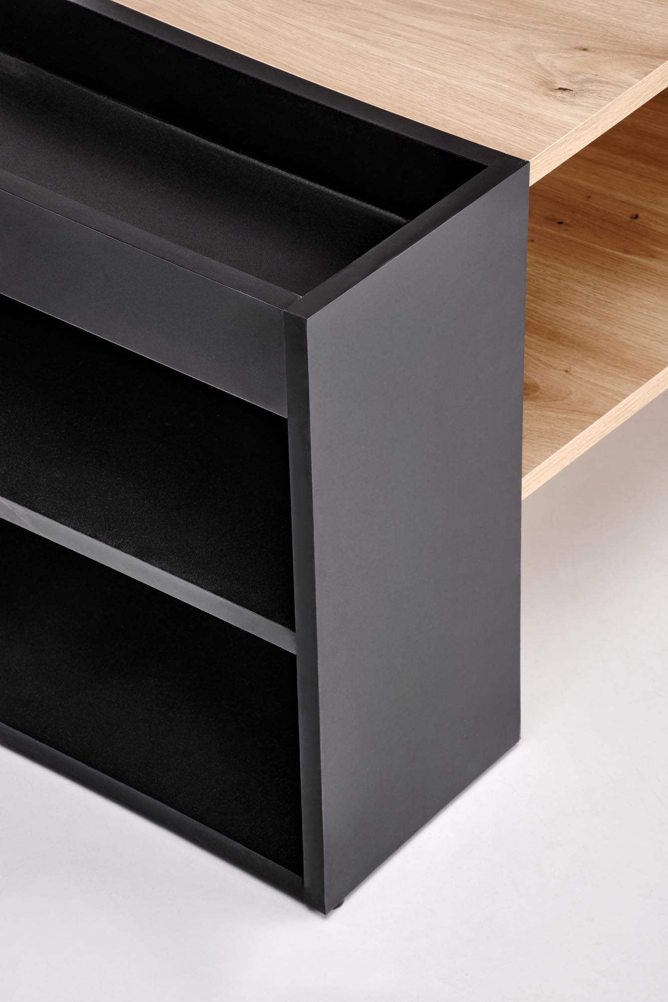 Mesa de Centro MURCIA - carvalho artisan / preto - Image 8
