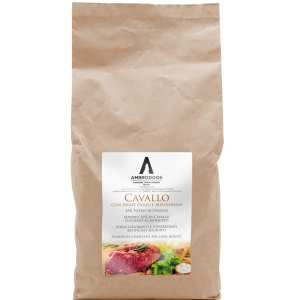 Crocchette Monoproteiche per cani grain free al cavallo e patate dolci –12 Kg