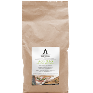 Crocchette Monoproteiche per cani grain free con agnello e patate dolci, confezione mini, 2 kg