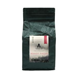 Crocchette Ambrodogs Monoproteiche per cani, Grain Free al Manzo Angus Grain Free, confezione Mini, 2Kg