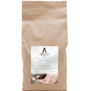 Crocchette Monoproteiche cani grain free al maiale e patate dolci, 12 kg