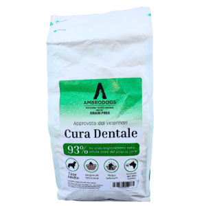 Ambrodogs - Crocchette cane adulto grain free, Cura dentale - 10 kg