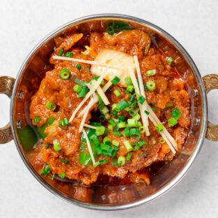 Halal Lamb Masala served at Ammonight Restaurant in Sapporo – authentic Pakistani halal food in Japan