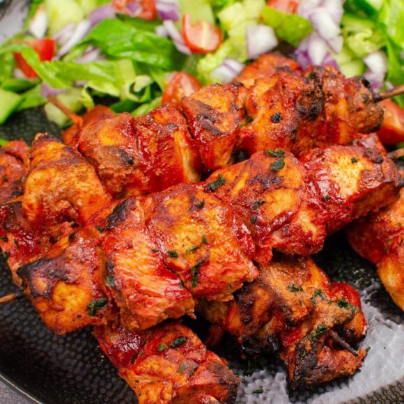 Halal Chicken Tikka served fresh at Ammonight Restaurant in Hokkaido