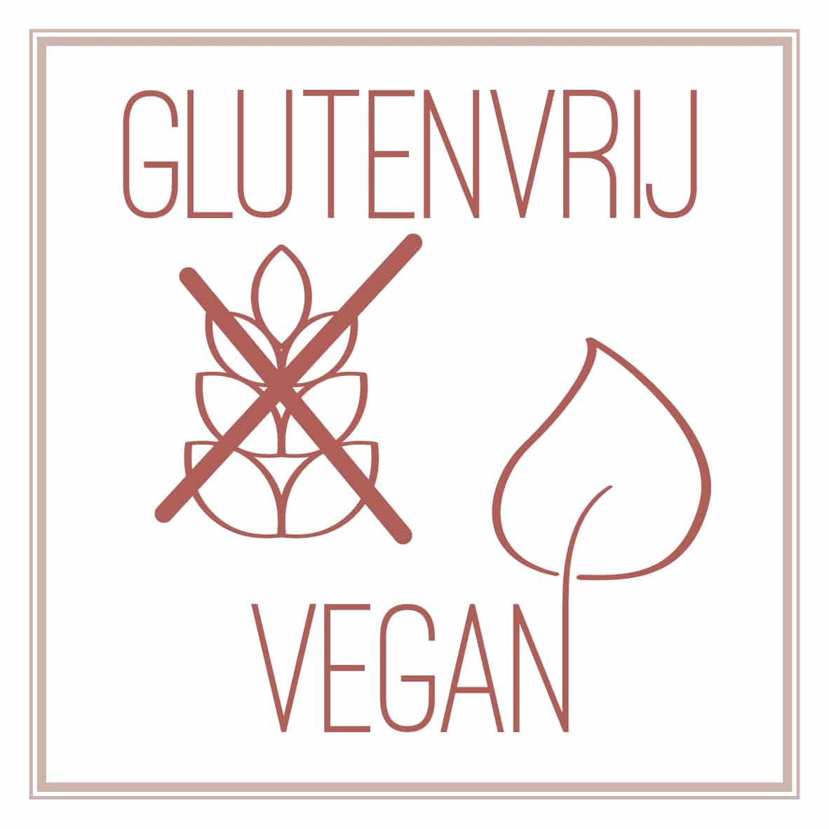 Vegan en glutenvrije taarten collectie