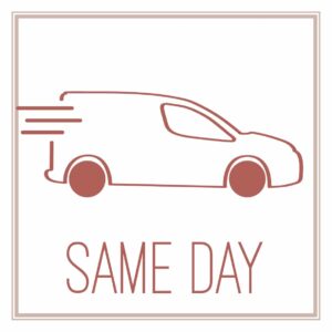 Same Day pick up (bestel voor 11:00am - ophalen 13-15:00u)