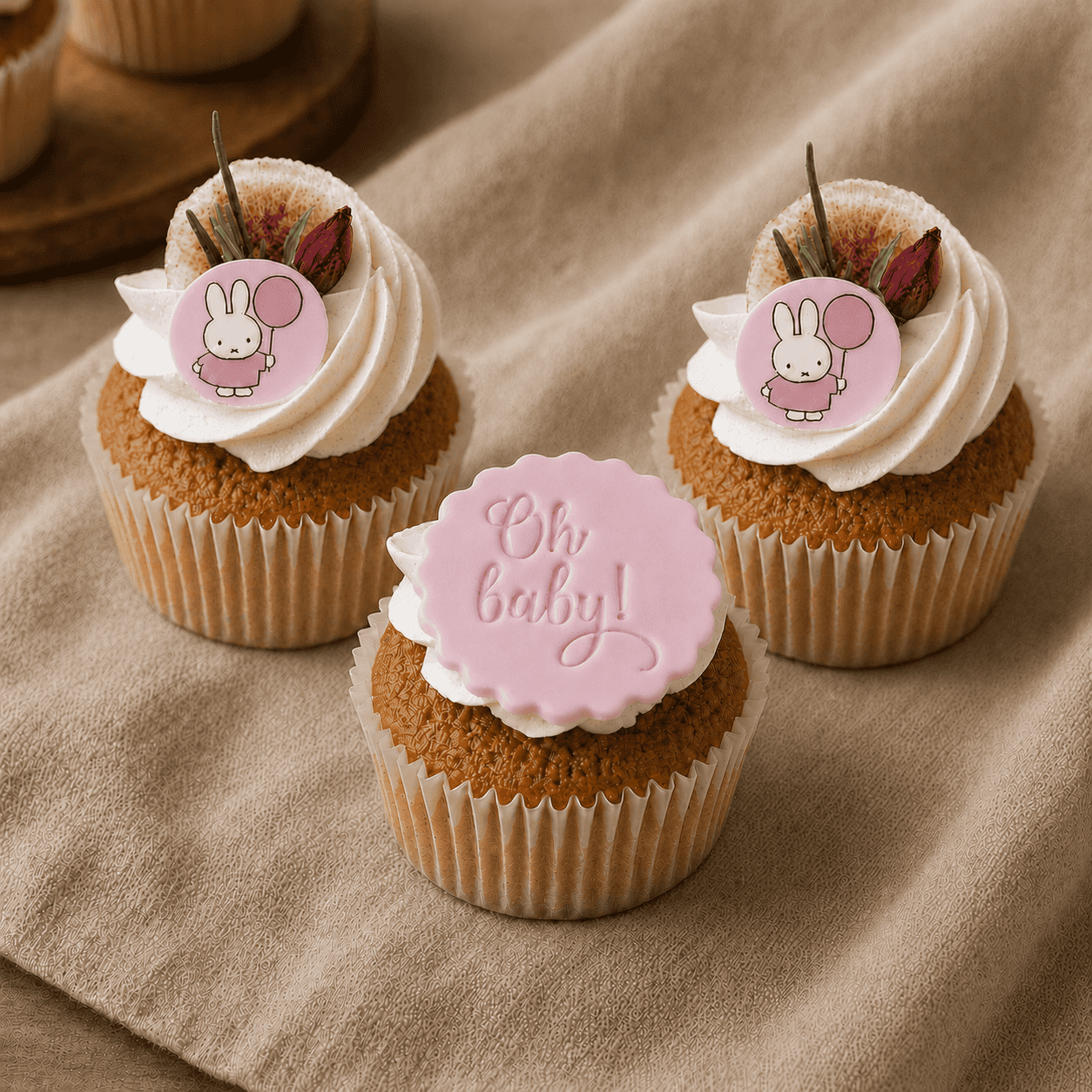 Baby Nijntje cupcake