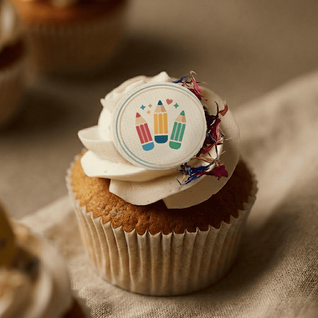Bedankt juf meester cupcakes mini 2