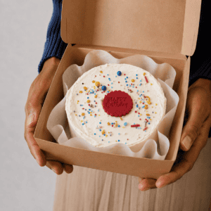 Birthday Confetti Bento met tekst