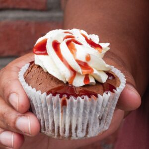 Seizoensmaken-cupcake-black-forest