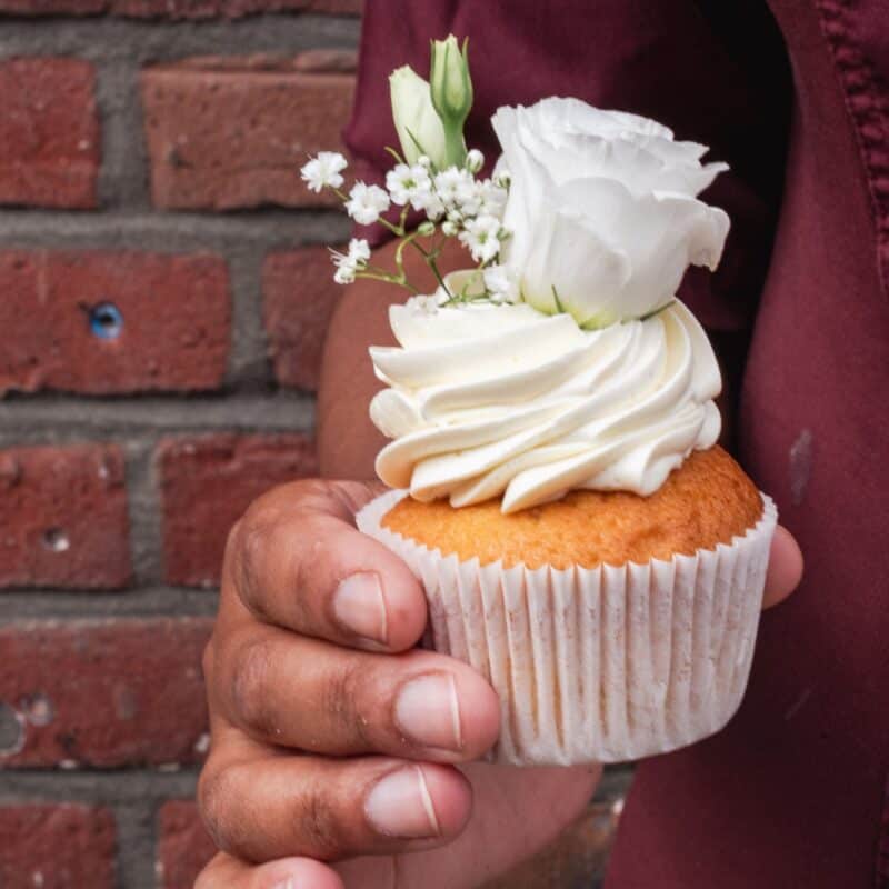 Bruiloft cupcakes - Afbeelding 2