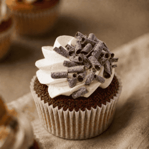 Chocolate chip cupcake
