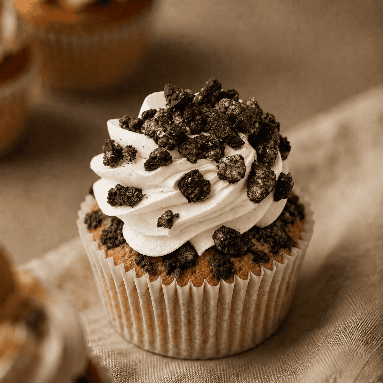 Cookie surprise cupcake (oreo)