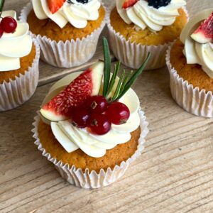 Delux cupcakes van Amsterdam Cupcake Company, handgemaakt in onze ambachtelijke bakkerij met fair trade & duurzame ingredienten