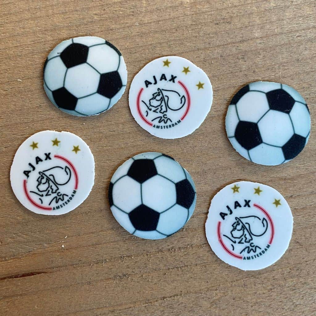 Eetbare-print-voetbal-ajax