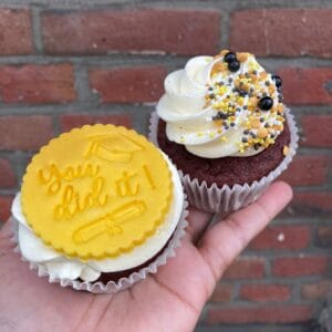 Geslaagd cupcakes