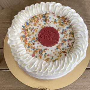 Vegan & glutenvrije birthday taart