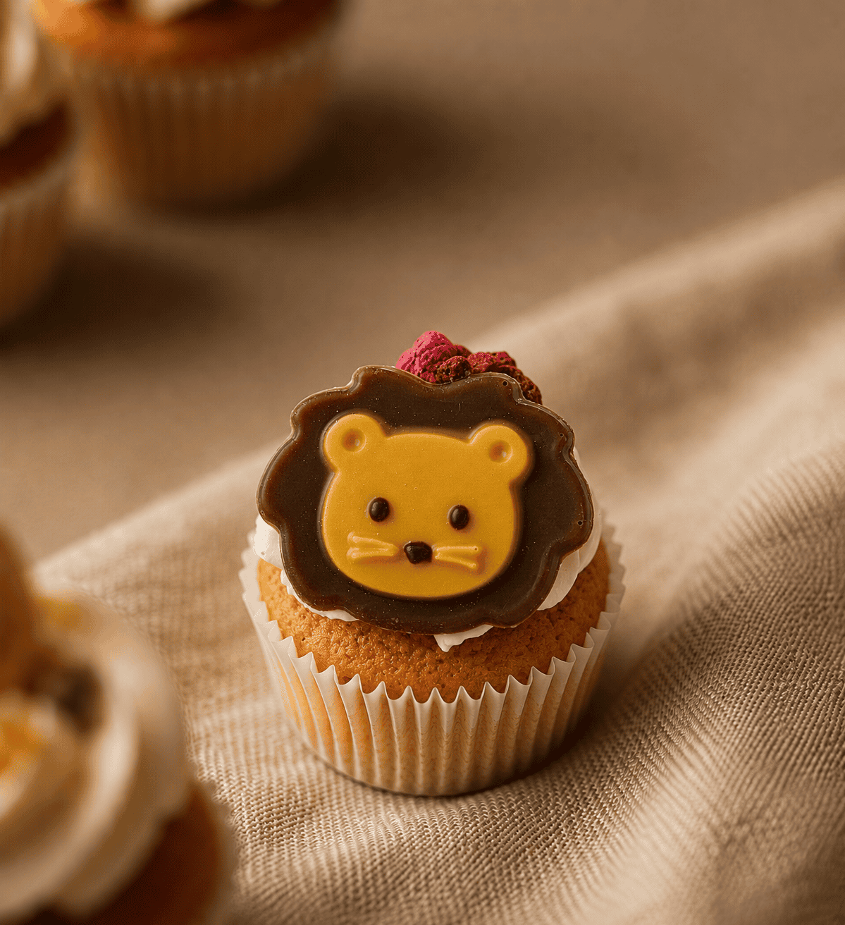Jungle dieren cupcakes - Afbeelding 5