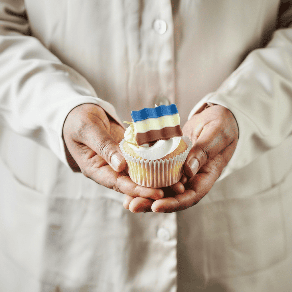 Koningsdag mini cupcakes