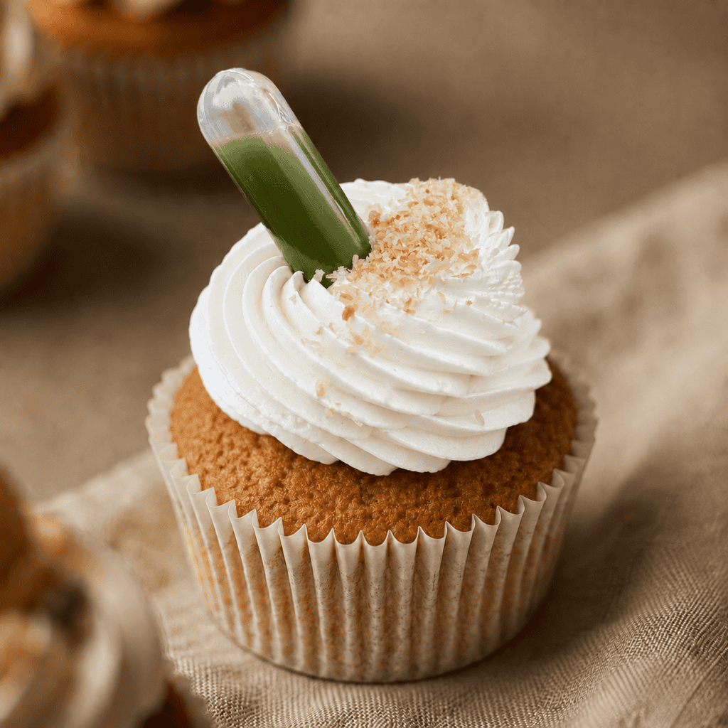 Matcha Coconut Cupcake zomerse cupcakes