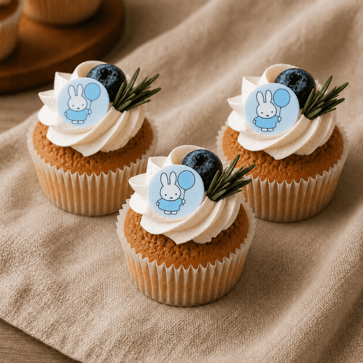 Nijntje baby cupcakes1.