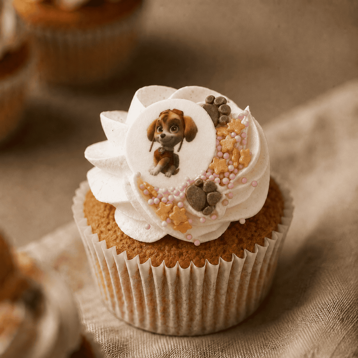 Paw Patrol cupcake