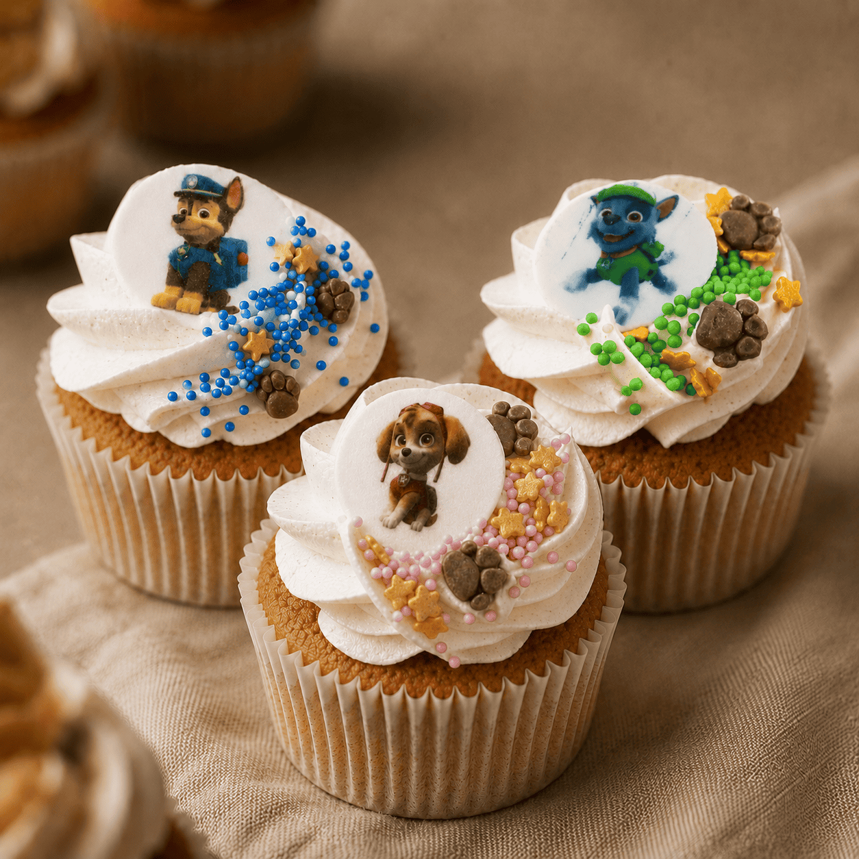 Paw patrol cupcakes