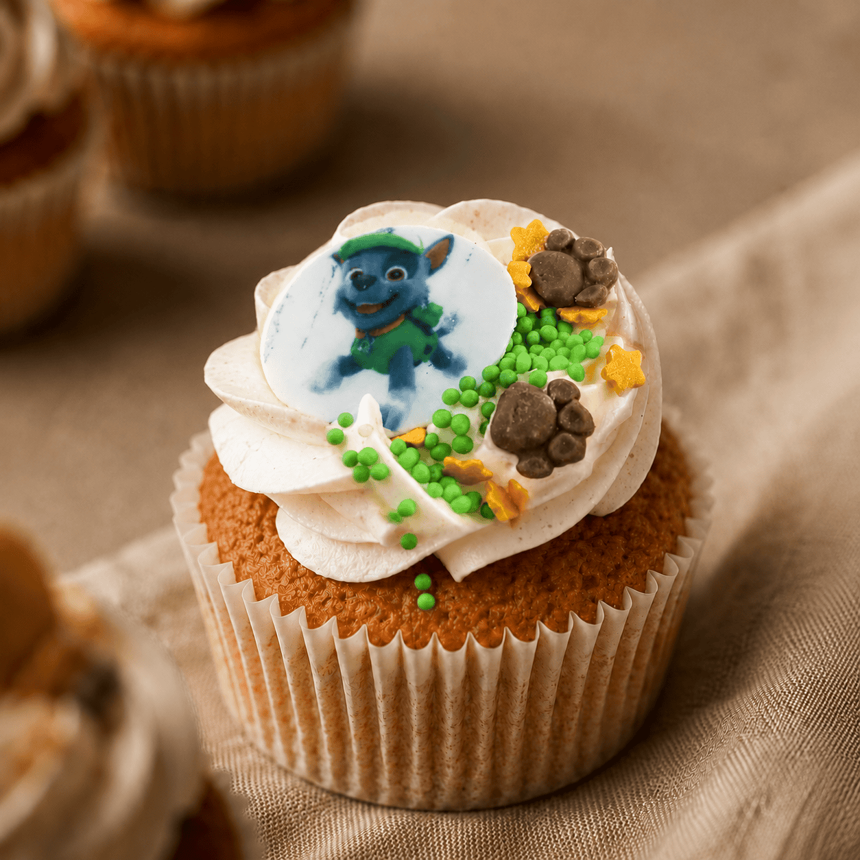 Paw patrol cupcake