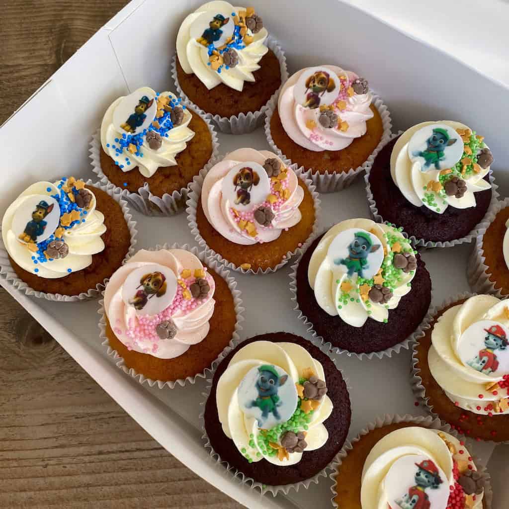 Paw patrol cupcakes