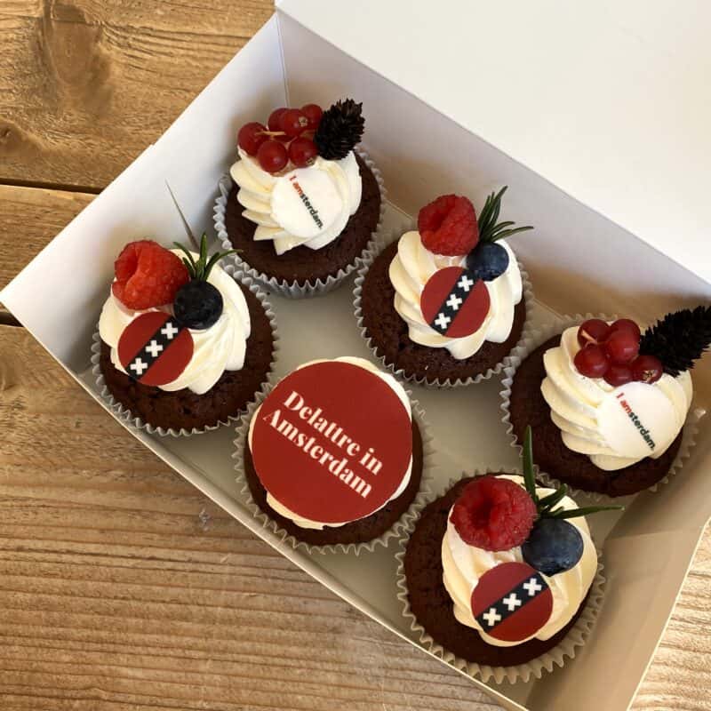 Vegan & glutenvrije Stel je eigen thema cupcakes samen - Afbeelding 2