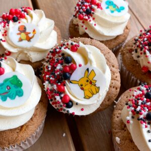 Pokemon cupcake