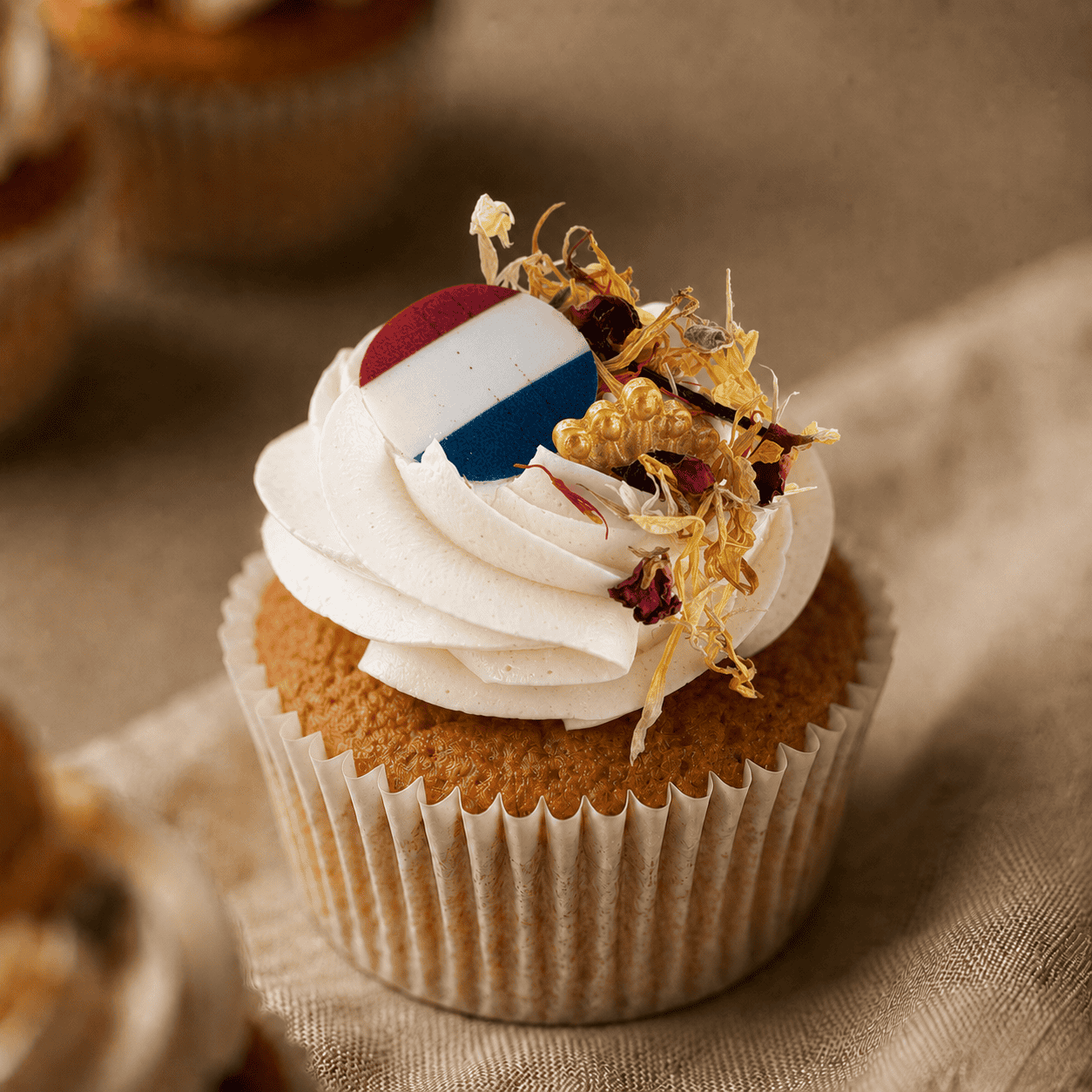 VG Koningsdag cupcake groot