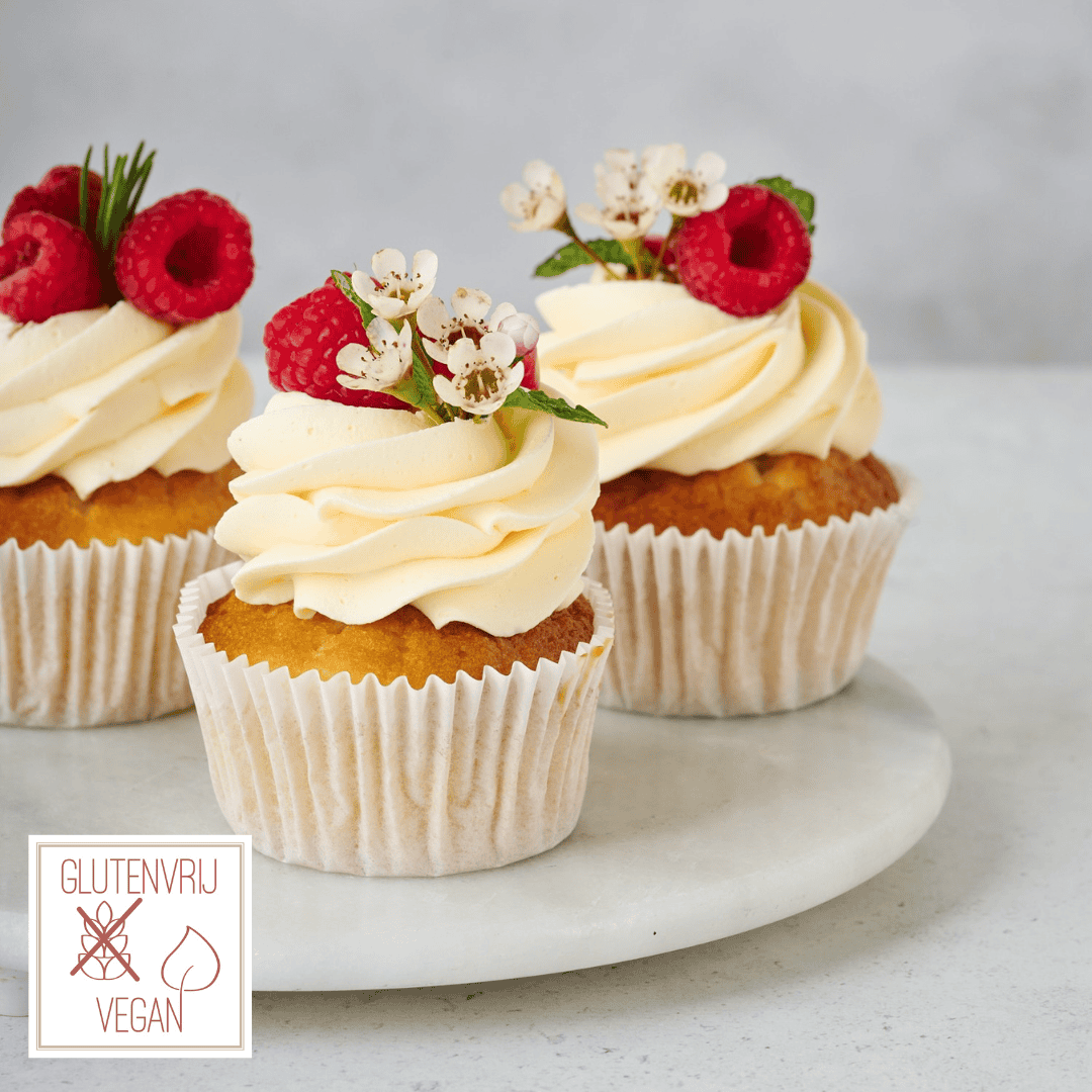 Bruiloft cupcakes | vegan & glutenvrij - Afbeelding 6