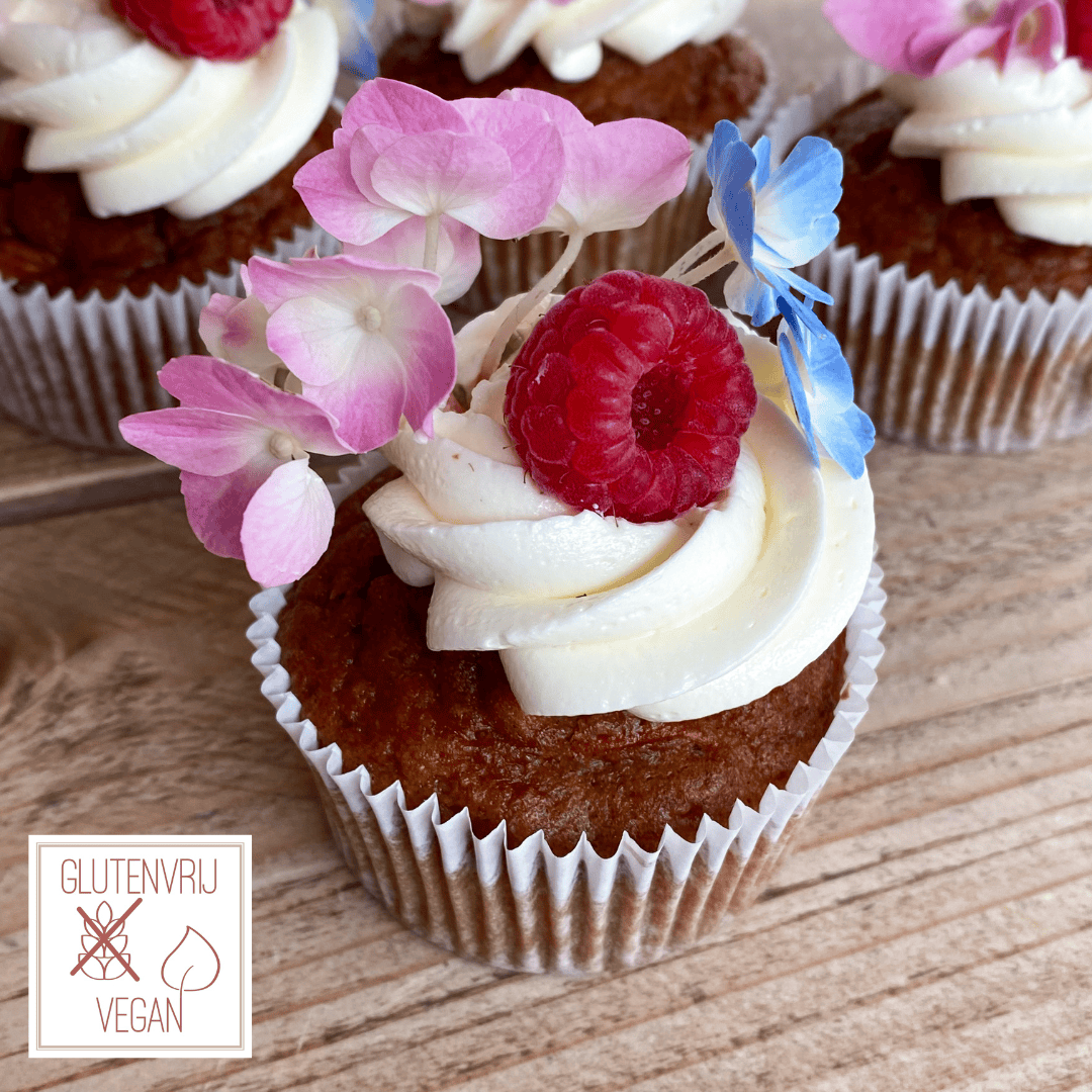 Bruiloft cupcakes | vegan & glutenvrij - Afbeelding 5