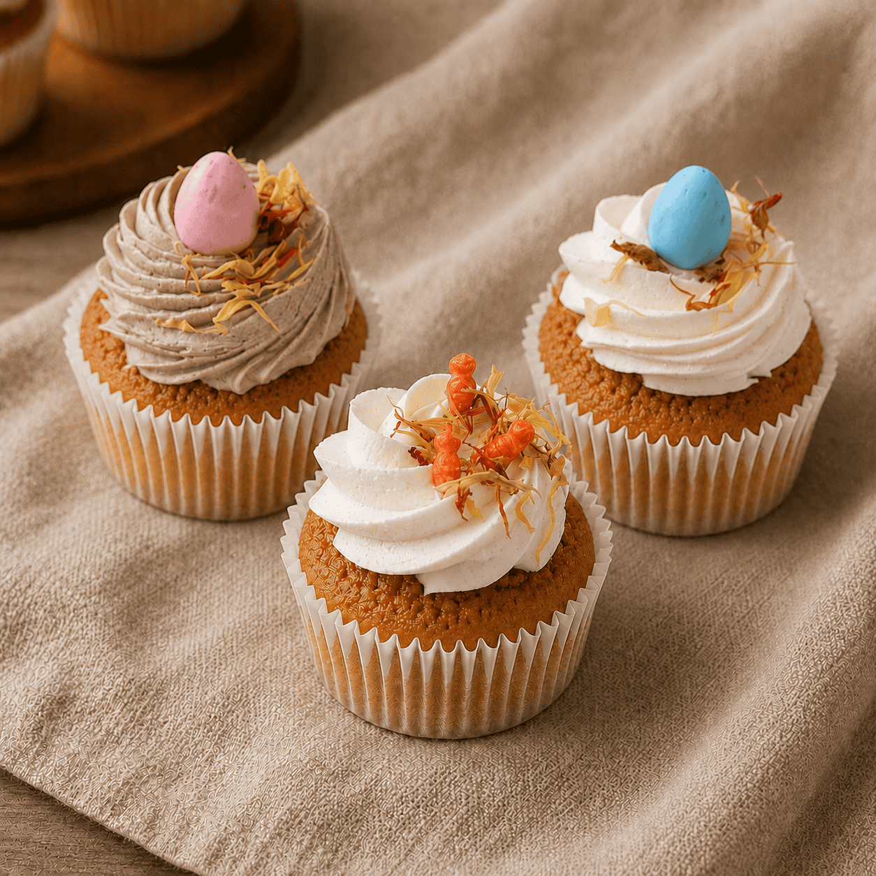 Pasen cupcake set vegan & glutenvrij
