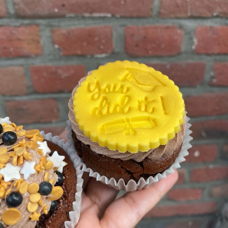 Vegan & glutenvrije Geslaagd cupcakes - Afbeelding 2